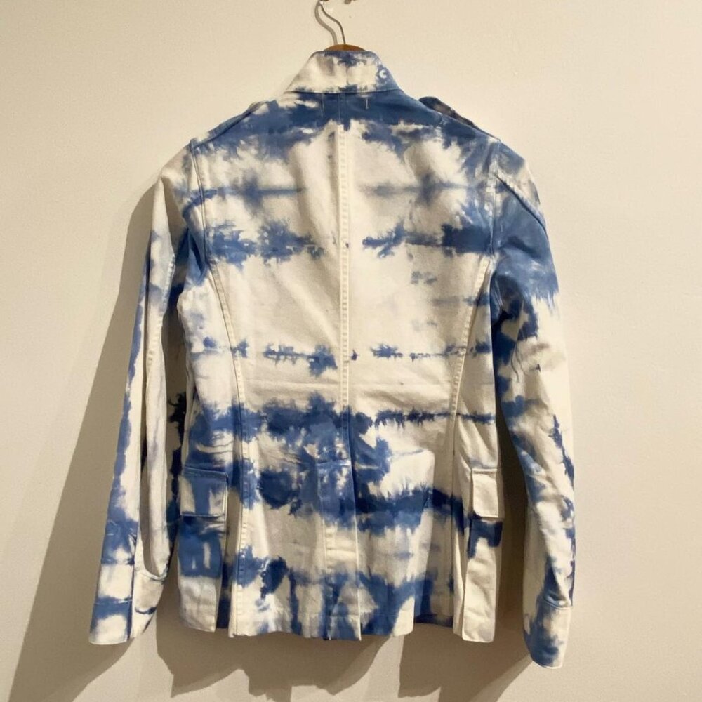 Alex Mill Hand Dyed: Tie Dyed Utility Jacket - Picture 2 of 3